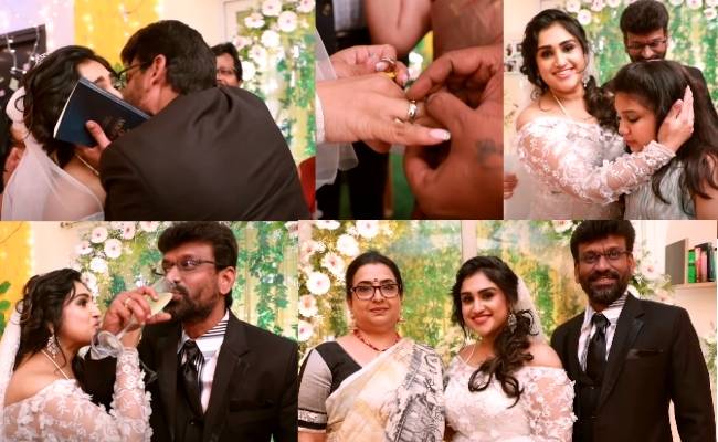 Bigg Boss Vanitha releases her full wedding video with Peter Paul