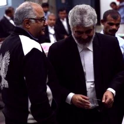 Boney Kapoor Ajay Devgn and Priyamani’s Maidaan teaser poster out