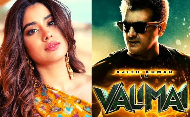 Boney Kapoor and Sridevi’s daughter Janhvi Kapoor to watch Ajith Kumar’s Valimai in world’s largest theatre in France