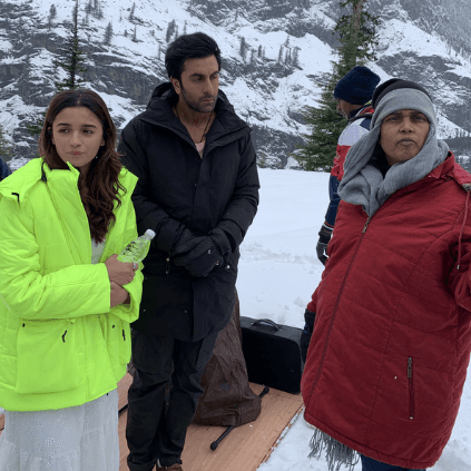 Brindha master shares behind the scene photos from Ranbir Kapoor and Alia Bhatt's Brahmastra