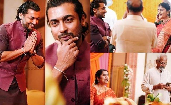 Celebrity wedding - Star studded event in Sudha Kongara's home ft Suriya, GV Prakash, Mani Ratnam, Suhasini