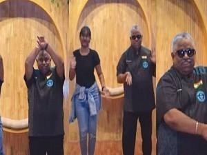 Arabic Kuthu vibe catches on to Chef Damu - Checkout the video!