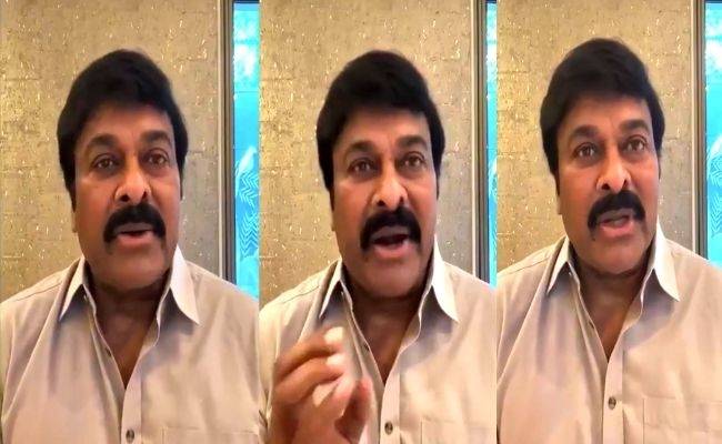 Chiranjeevi's latest Chiru Tips viral video regarding coronavirus awareness