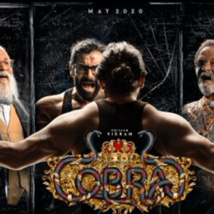 Chiyaan Vikram Mirnalini Ravi AR Rahman's Cobra first look out!