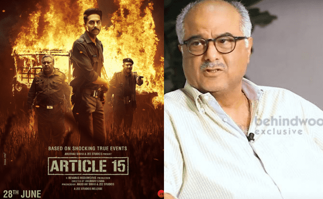 Clarification on Valimai producer Boney Kapoor's Article 15 Tamil remake project status
