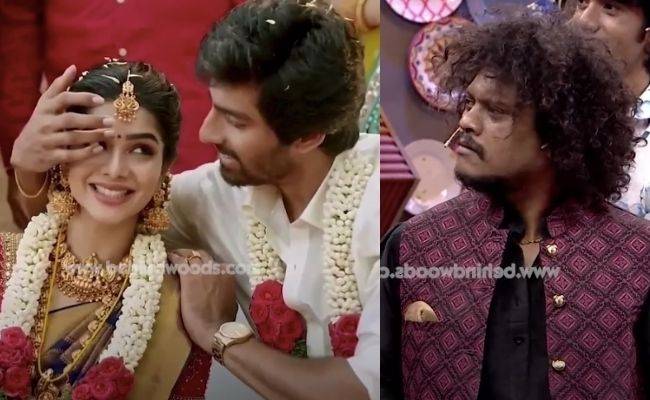 Cook with Comali fame Pavitra's wedding look pic with Sudharshan goes viral