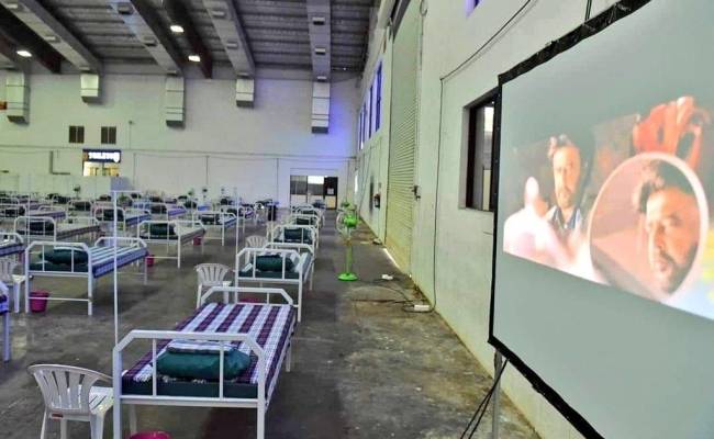 Covid patients screened Rajinikanth Darbar to beat the blues