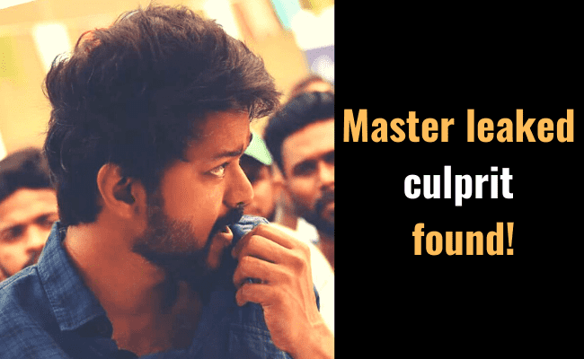 Culprit who leaked Thalapathy Vijay’s Master scenes found; more details here