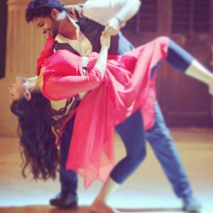 “They dance better than the actors”