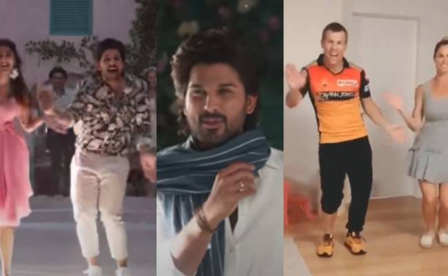 David Warner dances to Allu Arjun, Pooja Hegde’s Buttabomma song