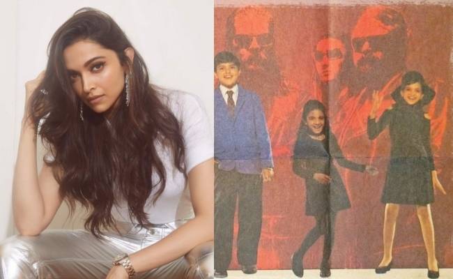 Deepika Padukone shares a throwback image of herself on Instagram