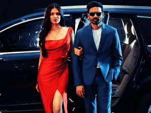 Dhanush and Malavika’s special V-Day poster from NEXT scream LOVE and LOVE only - Don’t miss!