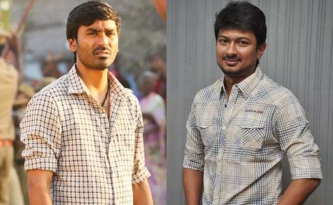 Dhanush congratulates Udhayanidhi Stalin for Chepauk win