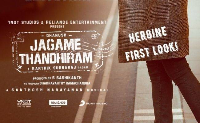 Dhanush's Jagame Thanthiram heroine Aishwarya Lekshmi first look out now