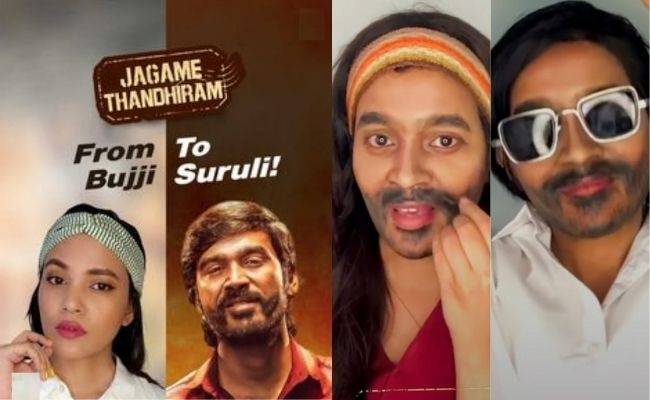 Dhanush's Jagame Thanthiram Suruli look makeover video - Unbelievable stunning viral video