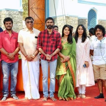 Dhanush's next with Sneha and Durai Senthilkumar kickstarts with a pooja