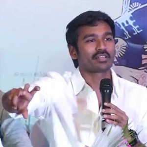 Dhanush replies to a question about Rajinikanth's political entry
