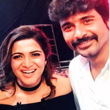 Dhivyadharshini wishes Sivakarthikeyan sharing a mashup.