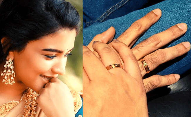 Did Sembaruthi fame Shabana get engaged to this serial actor secretly? Baakiyalakshmi fame Aryan; viral pics