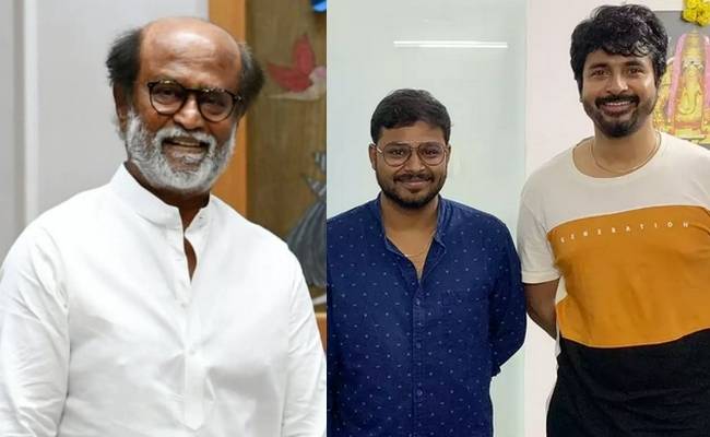 Director cibi chakravarthi viral pic with Rajinikanth