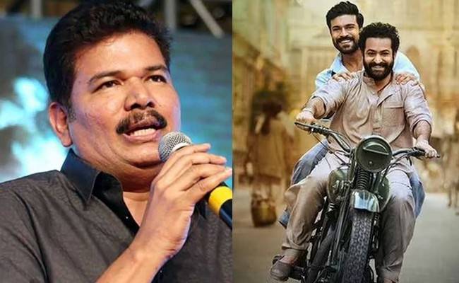 Director Shankar praises SS Rajamouli after watching RRR