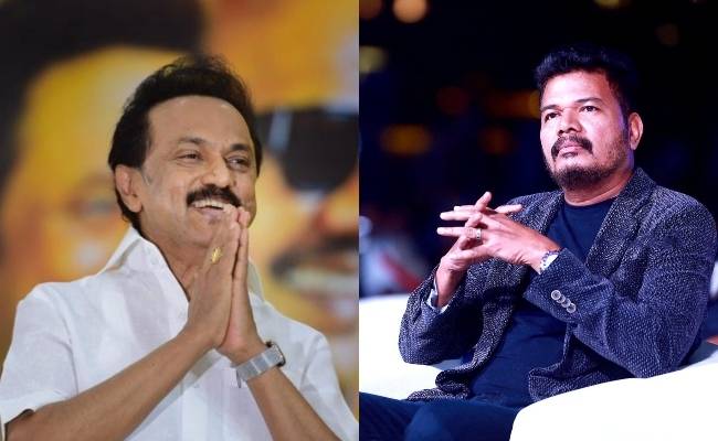Director Shankar praises Tamil Nadu Chief Minister MK Stalin