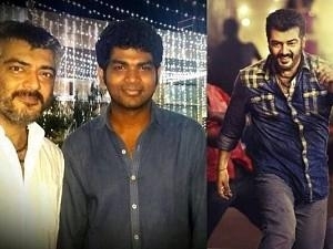 Vignesh Shivan shares Ajith Kumar's pic from Valimai - Viral!