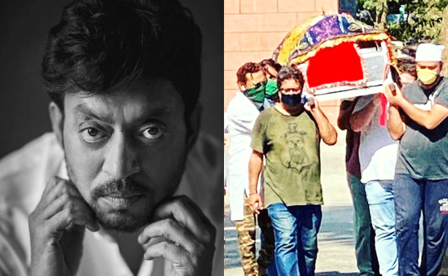 Director who took part in Irrfan Khan's funeral gives emotional statement