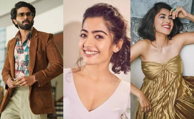 Dulquer Salmaan, Rashmika Mandanna, Mrunal Thakur's Sita Ramam first single lyrical out