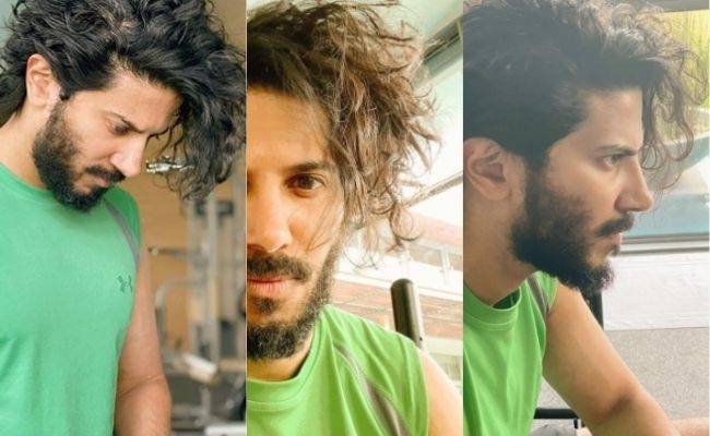 Dulquer Salmaan's handsome curls look pics goes viral on the internet