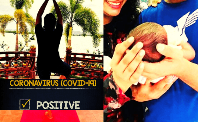 Ex Bigg Boss actress reveals she tested positive for Covid a week before giving birth to daughter ft Hari Teja