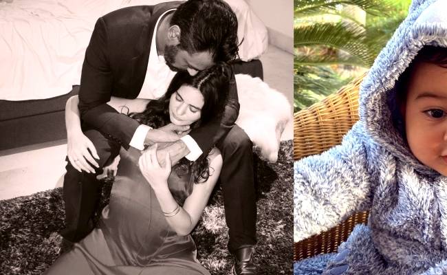 Exactly a year after welcoming baby boy with his girlfriend, Arjun Rampal reveals son’s face for the first time