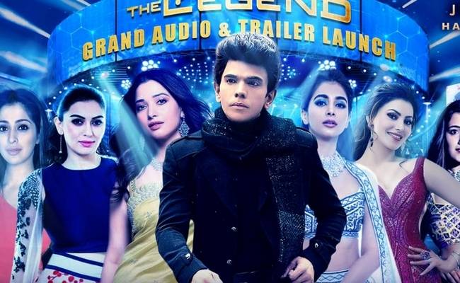 Famous actresses in ‘The legend’ movie audio trailer launch