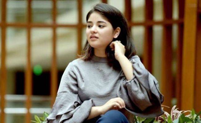 Famous young actress strange request to fans to not to praise her ft Zaira Wasim