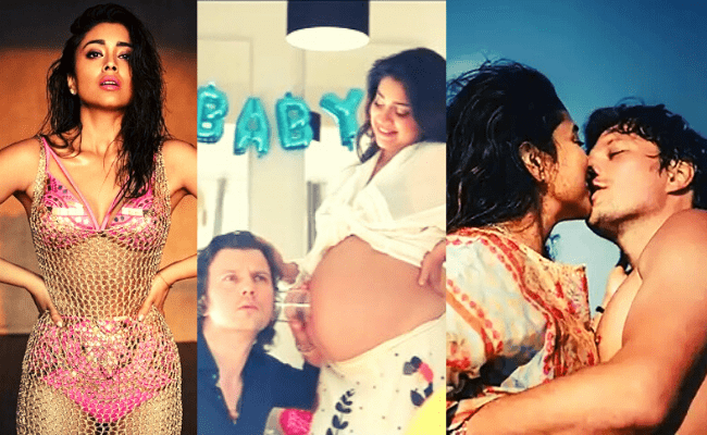 Fans in shock and surprise equally as Shriya Saran welcomes first child with hubby Andrei Koscheev; viral video