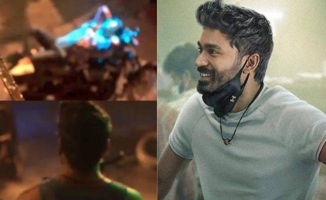 FIRST LOOK of Dhanush & Malavika's D43 arrives; vera level title announced