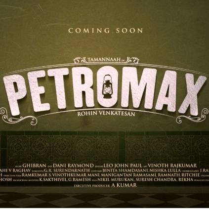 First look of Tamannaah’s Petromax revealed by Kajal Aggarwal