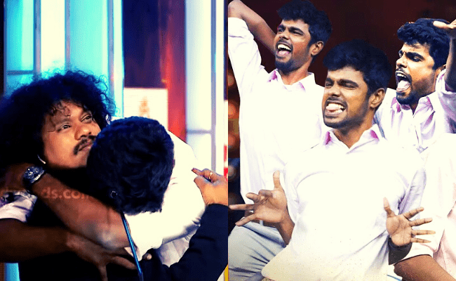 From crying on Pugazh's shoulders to dancing; here's Micset Sriram's exclusive video from Behindwoods Gold Icons