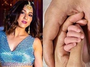 'Gaandakannazhagi' singer shares first glimpse of her baby boy; reveals his name!
