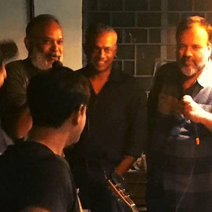 Gautham Vasudev Menon and Venkat Prabhu's New Year celebrations