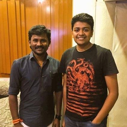 Girish records Super Singer Title winner Senthil for his new film