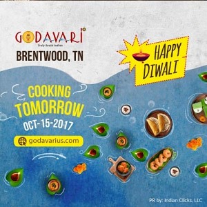 Godavari is now flowing to Nashville, TN