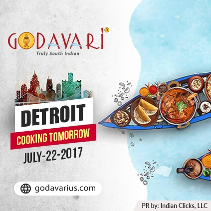 Godavari restaurant chain to flow into the City of Detroit from July 22