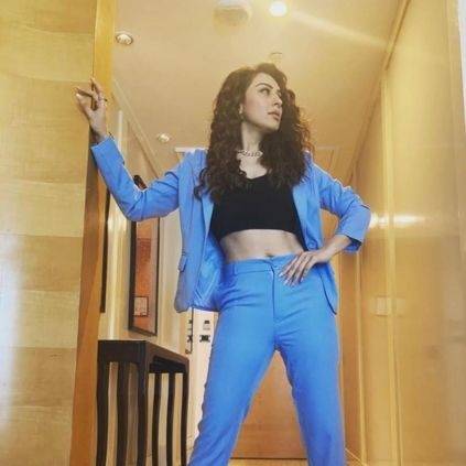 Hansika Motwani's latest picture flaunting her abs is going viral picture here