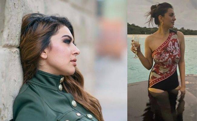 Hansika Motwani's new swimsuit pic invites viral comments - thought u wore a dress