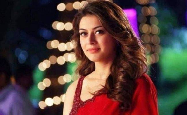 Hansika releases intriguing poster from her next; fans super curious and excited