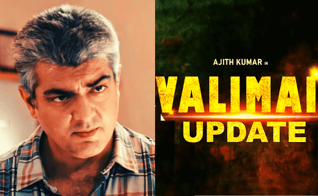 Here’s a mass and unmissable update from Thala Ajith and Boney Kapoor’s Valimai