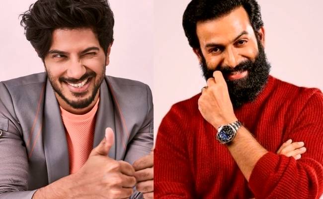 Here’s how Dulquer Salmaan keeps Prithviraj in good spirits who is stranded in Jordan ft Aadujeevitham