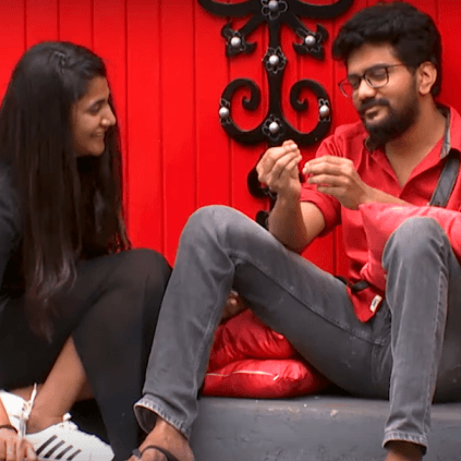 Hotstar Kamal Bigg Boss Losliya and Kavin romance again