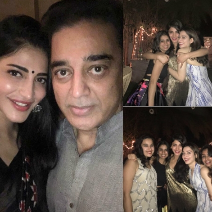 How did Shruti Haasan celebrate her birthday?
